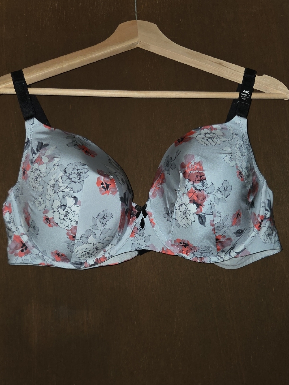 torrid - NWT - Floral Underwire Bra - 360° Back Smoothing Bra - Pearl Blue 44C